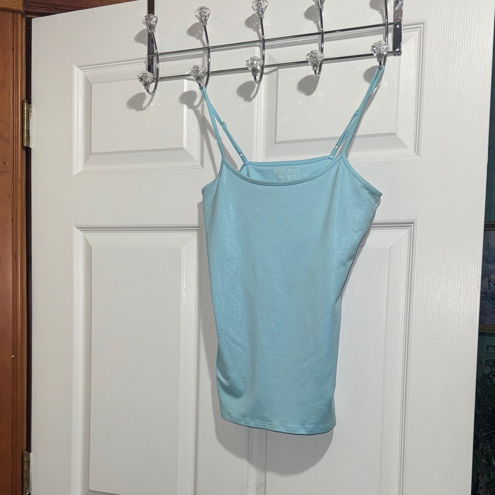 White House Black Market Sky Blue Top